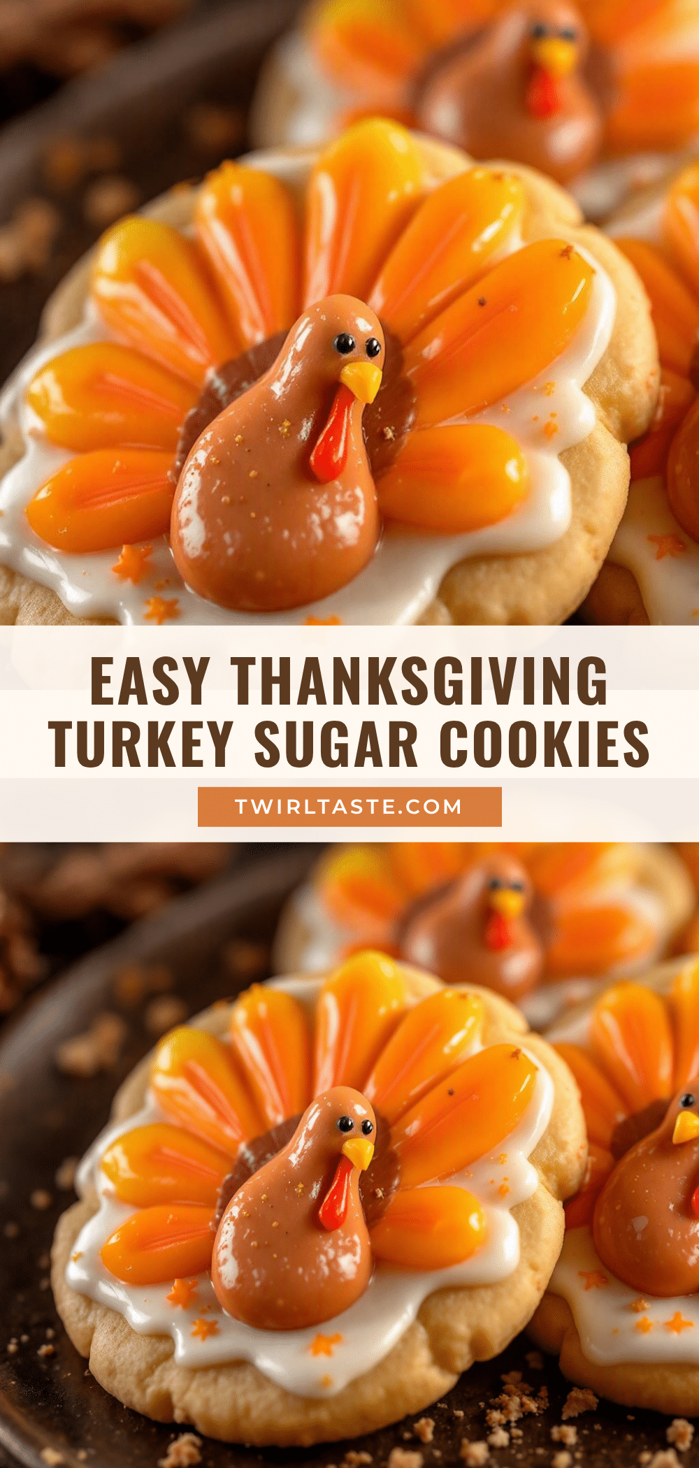 Easy Thanksgiving Sugar Cookies recipe