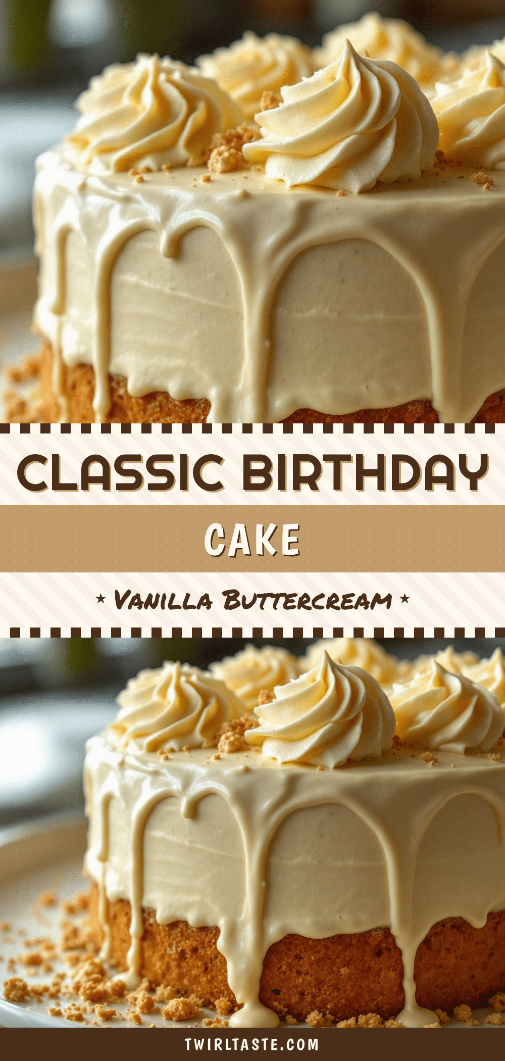 Favorite Classic Birthday Cake recipe