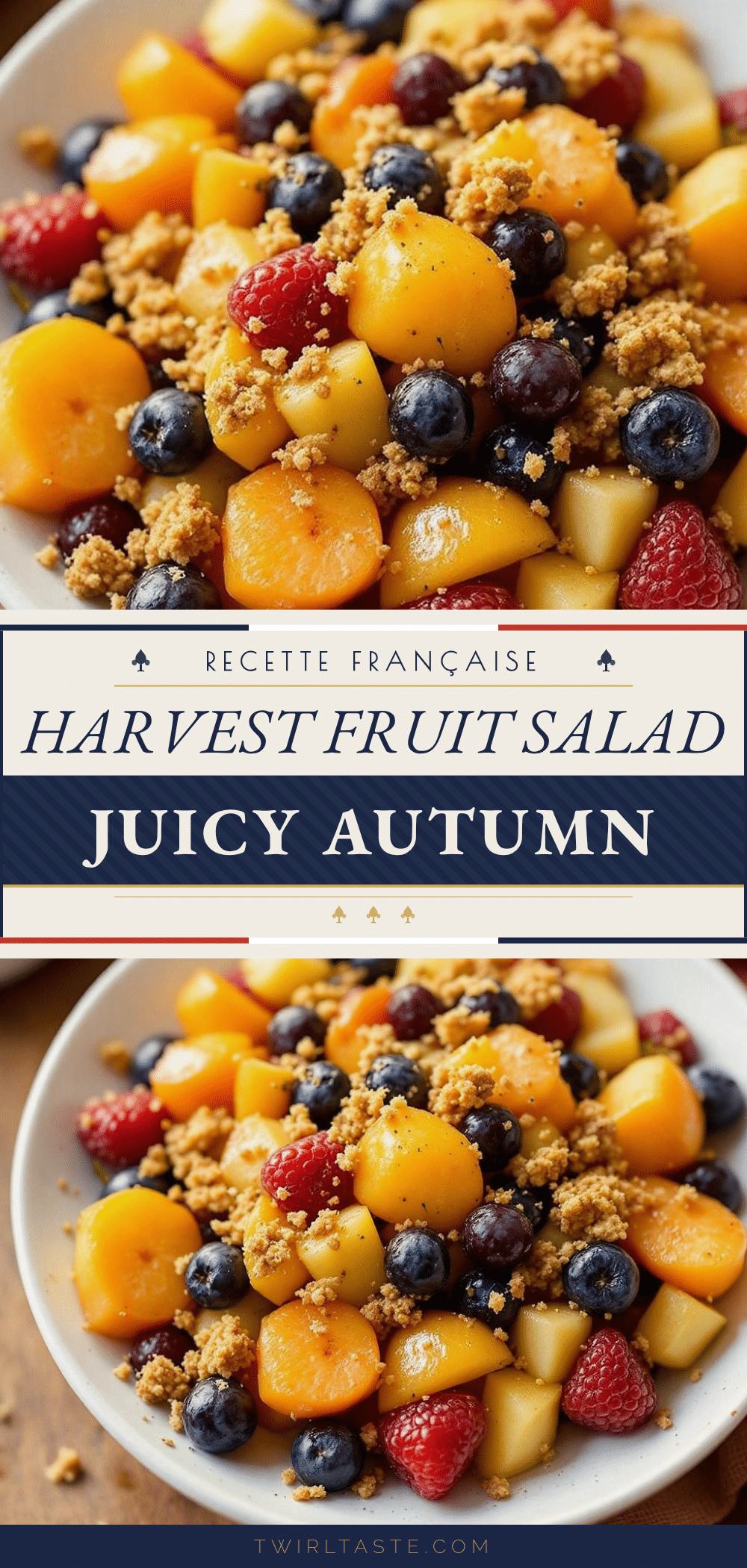 fresh autumn harvest fruit salad recipe