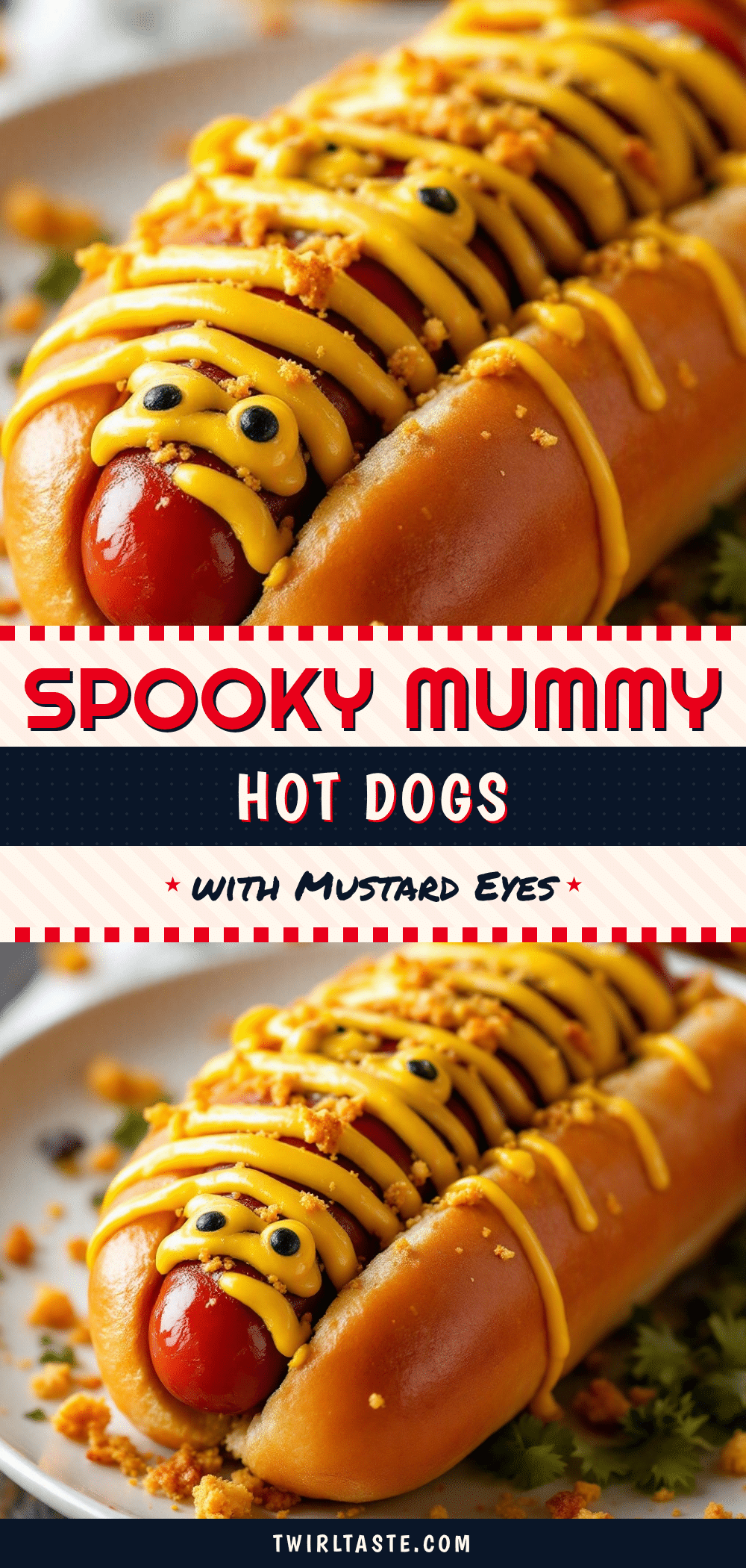 fun mummy hot dogs recipe