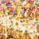 funfetti birthday sheet cake - featured image