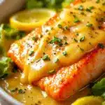 garlic butter baked salmon - featured image