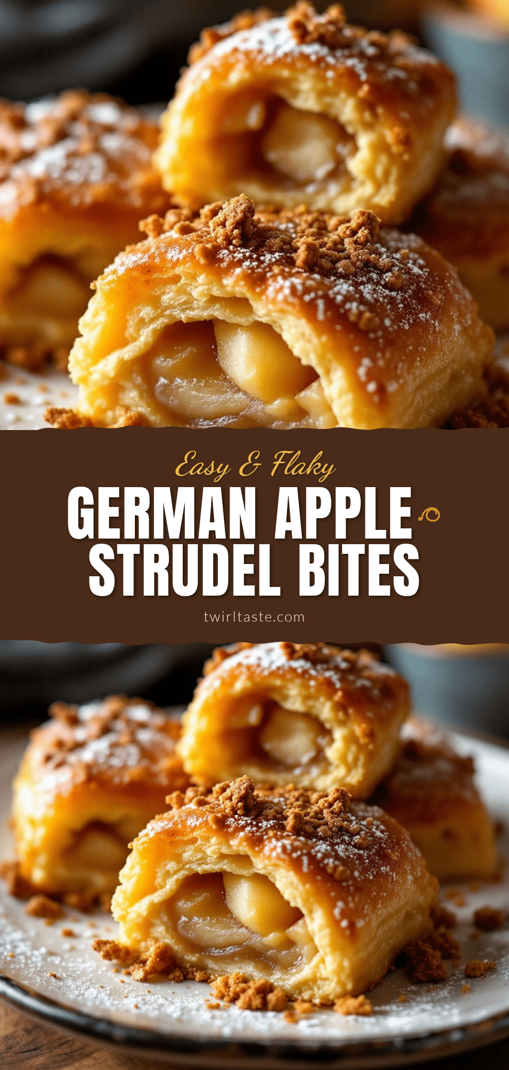 german apple strudel bites recipe