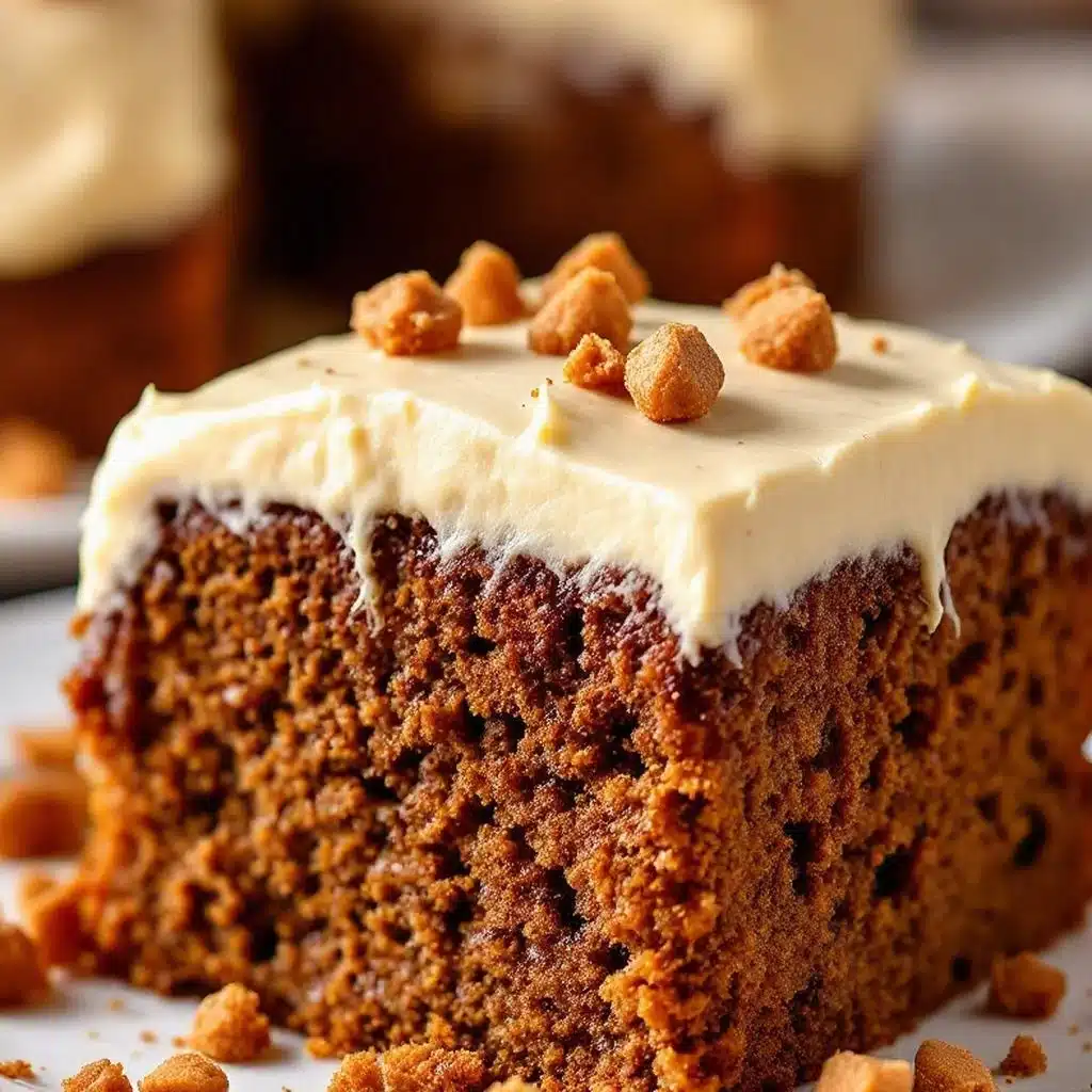 gingerbread spice cake - featured image