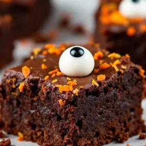 Halloween brownies - featured image