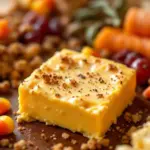 halloween charcuterie board with candy corn cheese - featured image