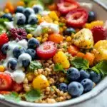 healthy high-fiber berry chia bowl - featured image