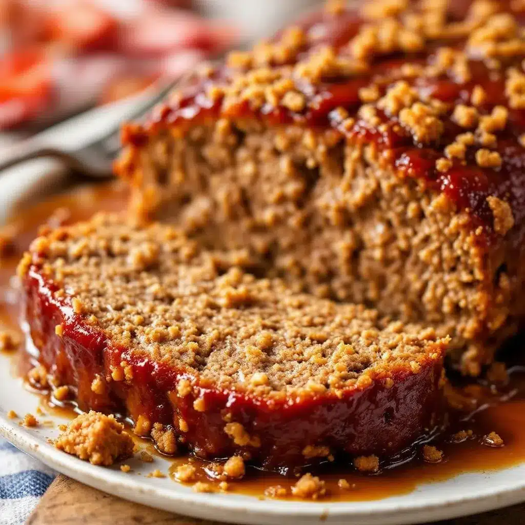 juicy classic meatloaf with sweet glaze preparation steps