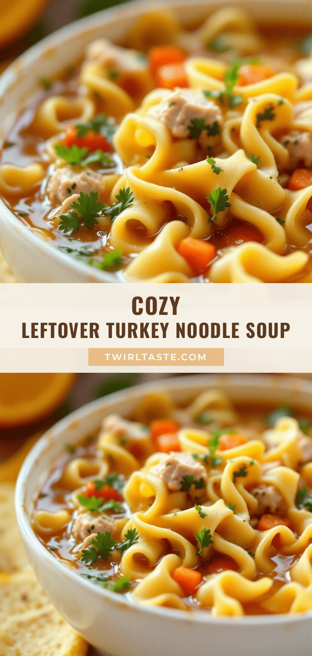leftover turkey noodle soup recipe