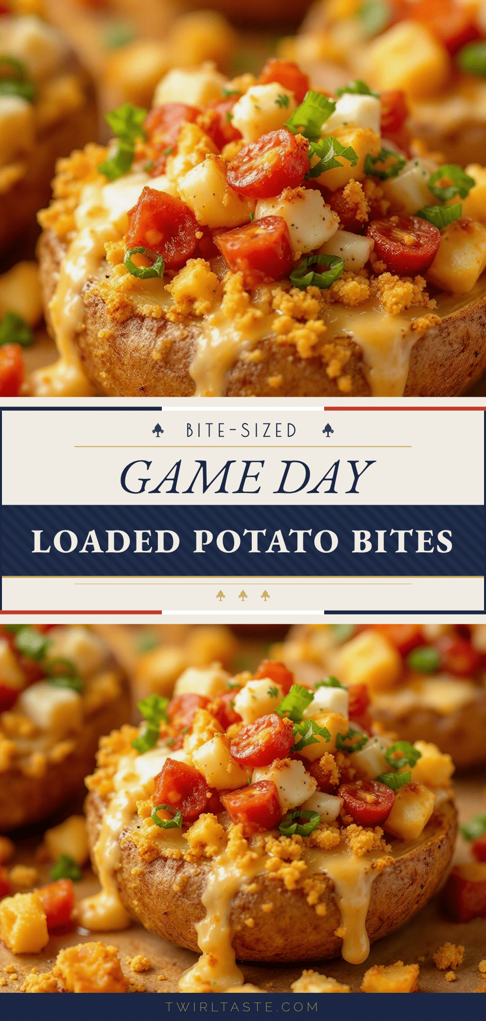 loaded baked potato game day bites recipe