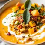 maple butternut squash soup - featured image
