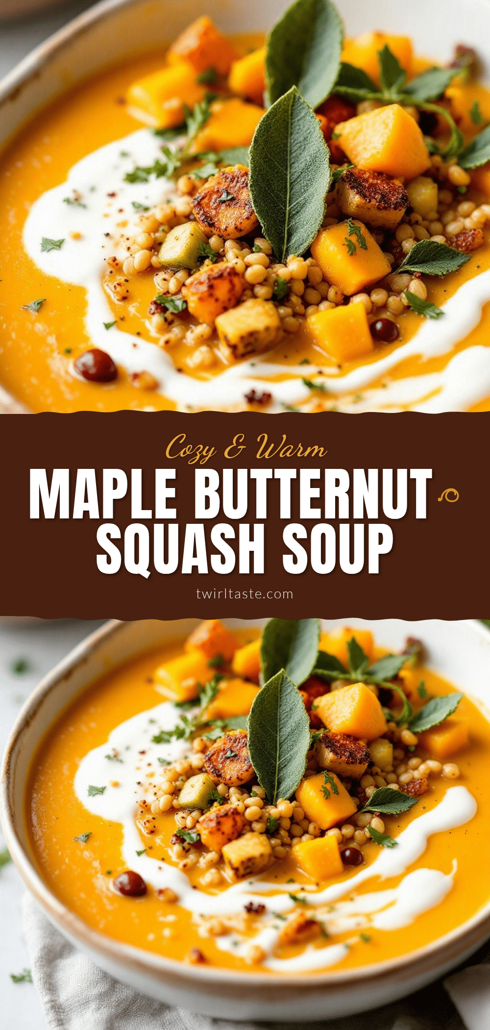 maple butternut squash soup recipe