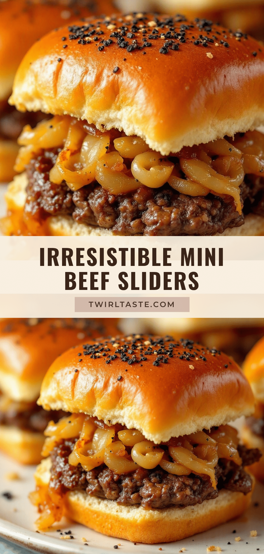 mini beef sliders with caramelized onions recipe
