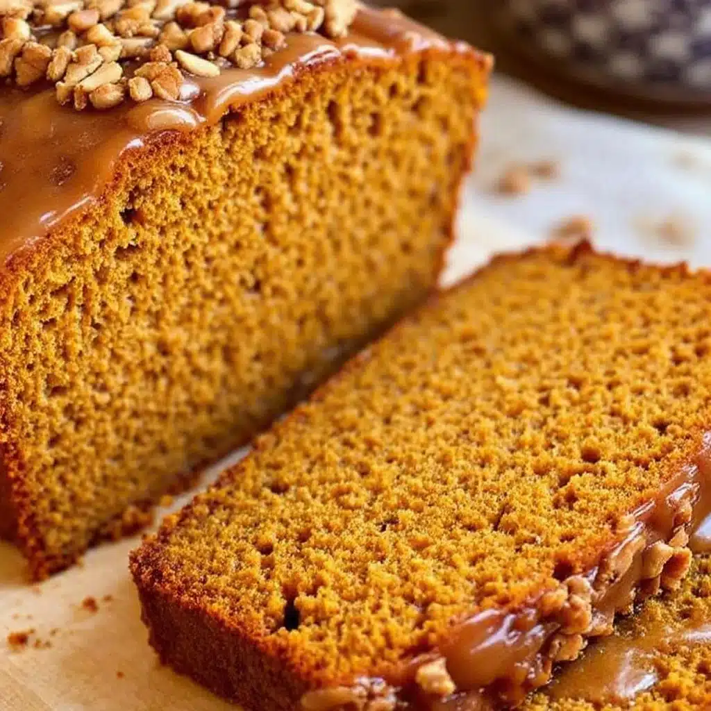 moist brown butter pumpkin bread - featured image