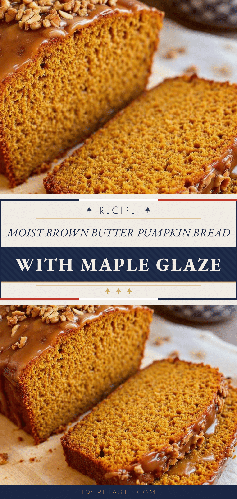 moist brown butter pumpkin bread recipe