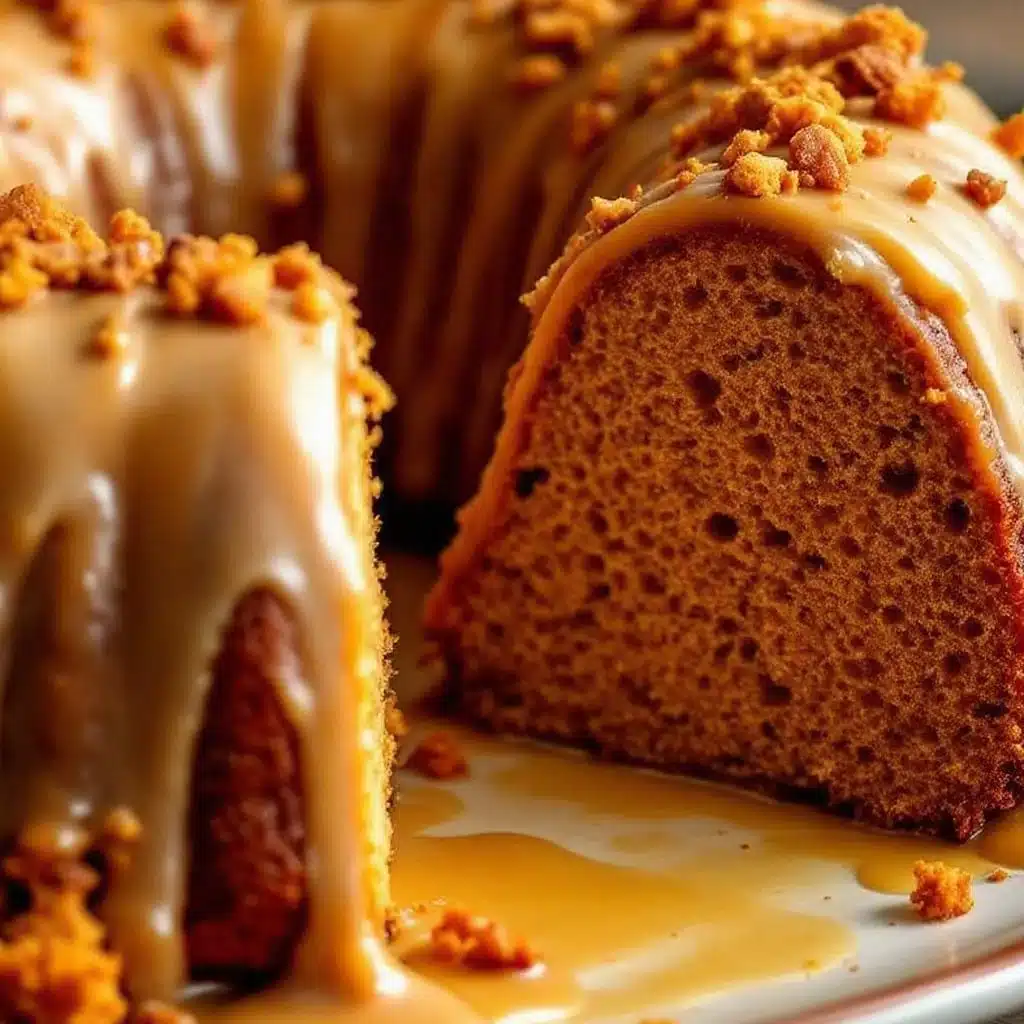 moist salted caramel pumpkin bundt cake - featured image