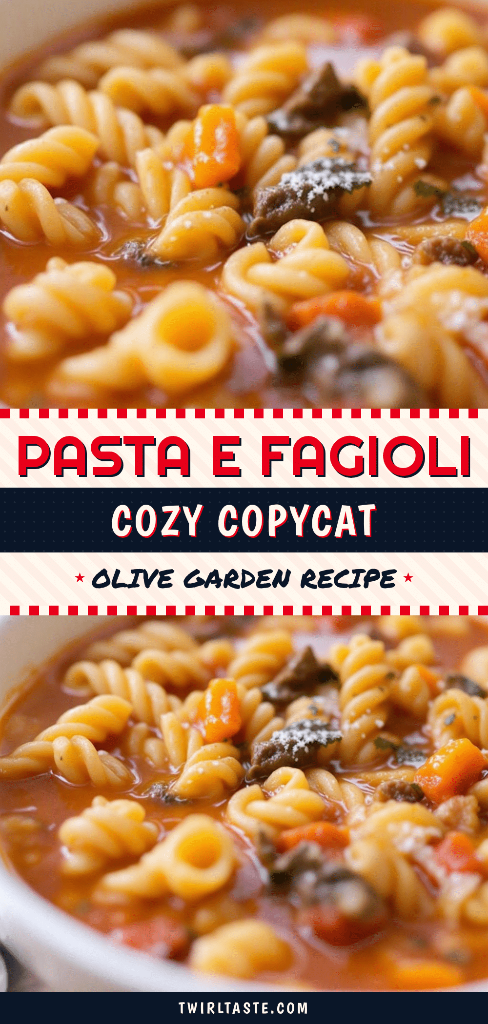 Olive Garden pasta e fagioli soup recipe