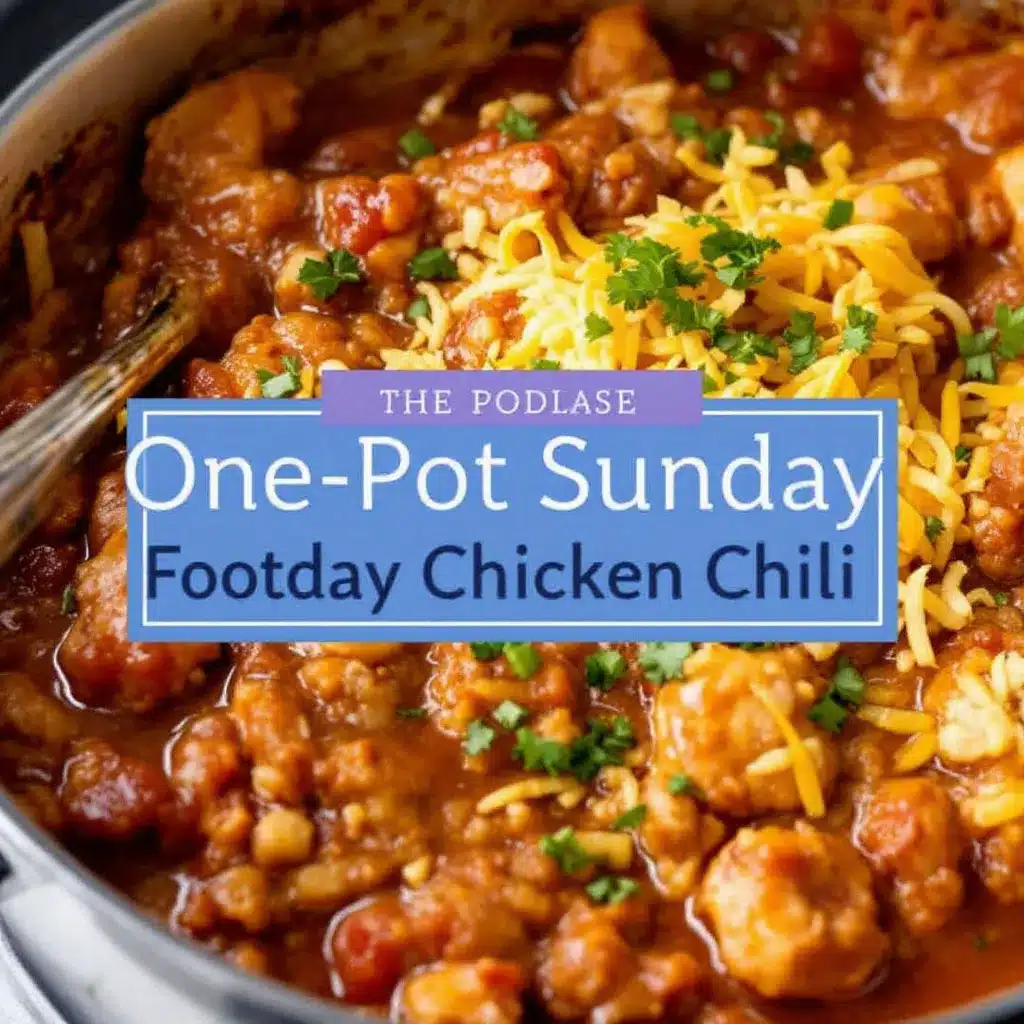 one-pot chicken chili preparation steps