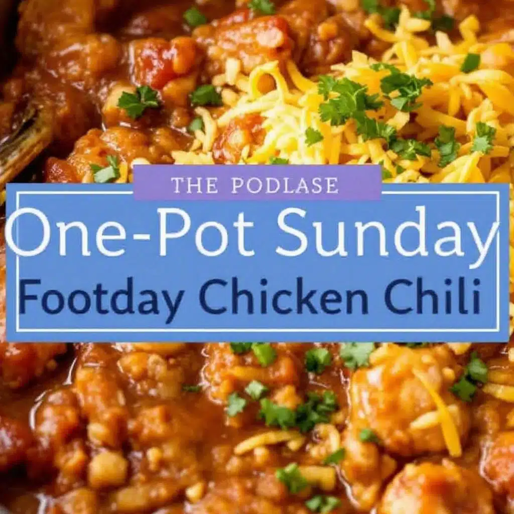 one-pot chicken chili - featured image