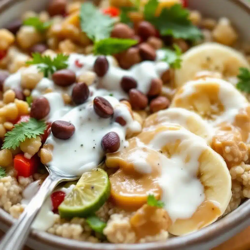 overnight peanut butter banana oats - featured image