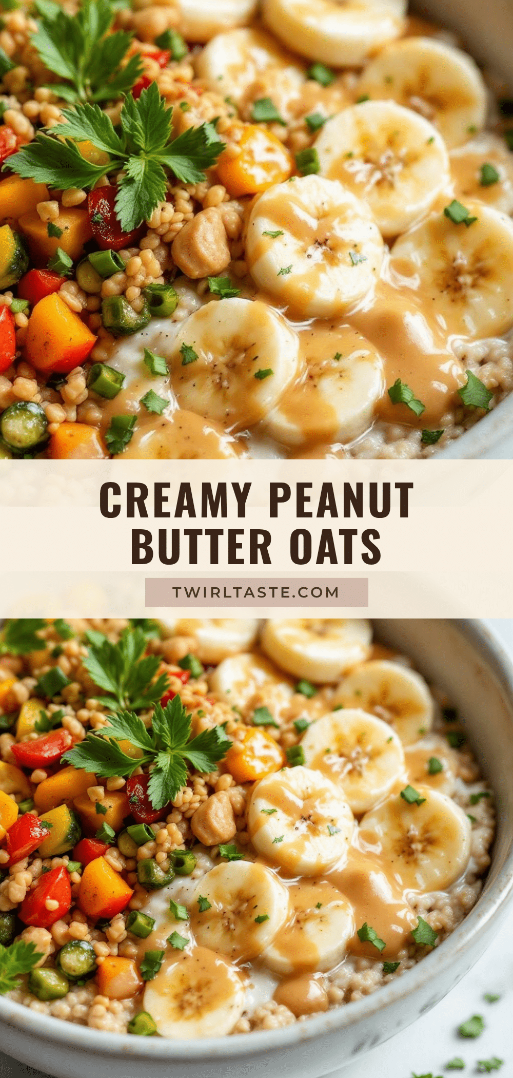 peanut butter banana overnight oats recipe