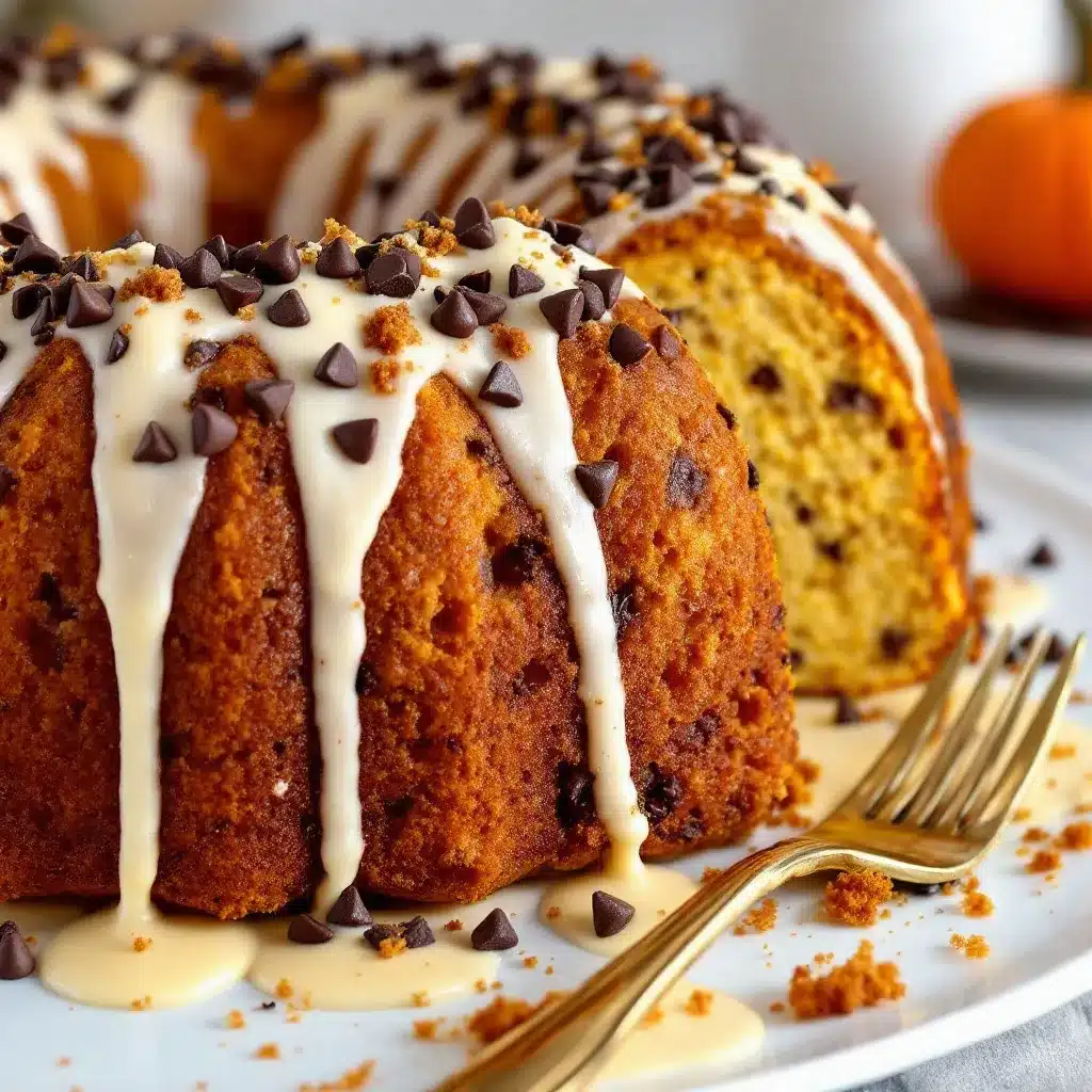 pumpkin bundt cake preparation steps