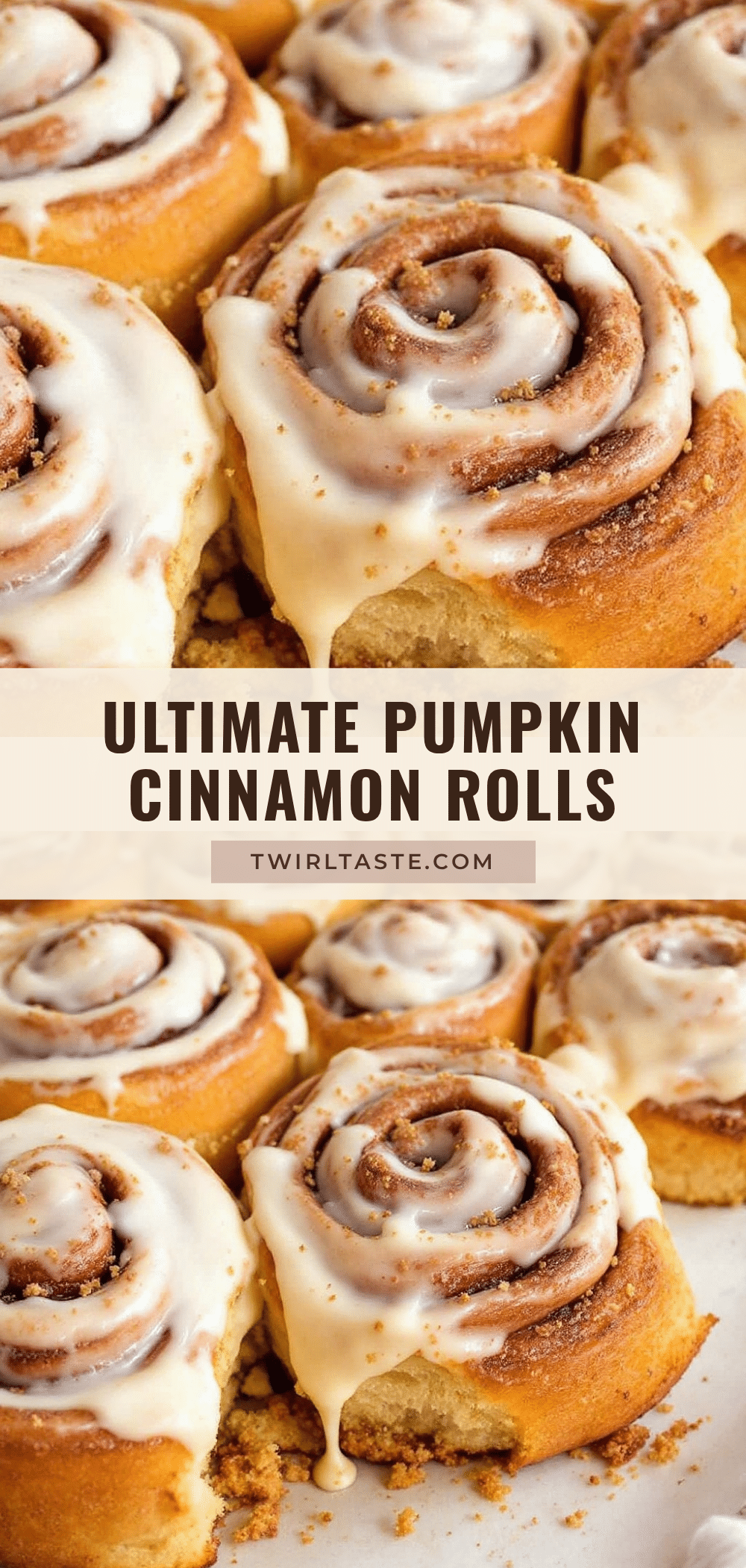 pumpkin cinnamon rolls recipe