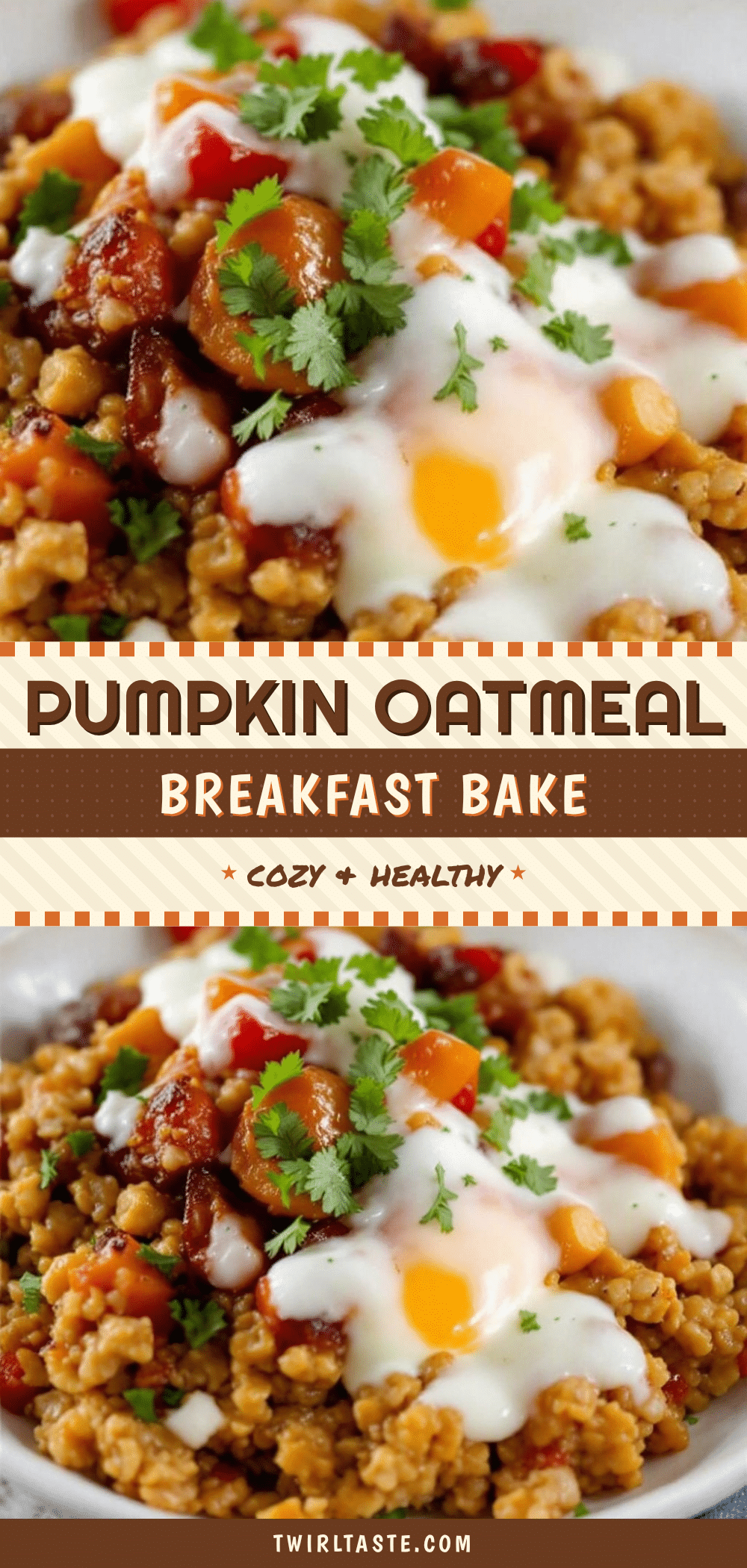 pumpkin oatmeal breakfast bake recipe