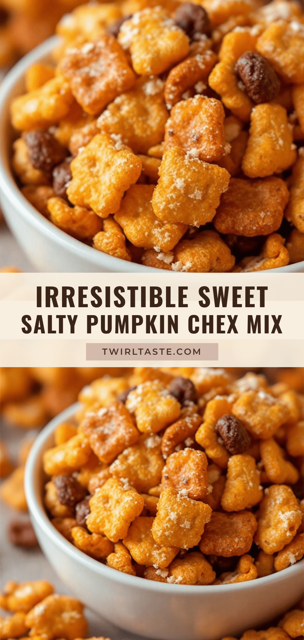 Pumpkin Patch Chex Mix recipe