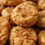 pumpkin snickerdoodle cookies - featured image
