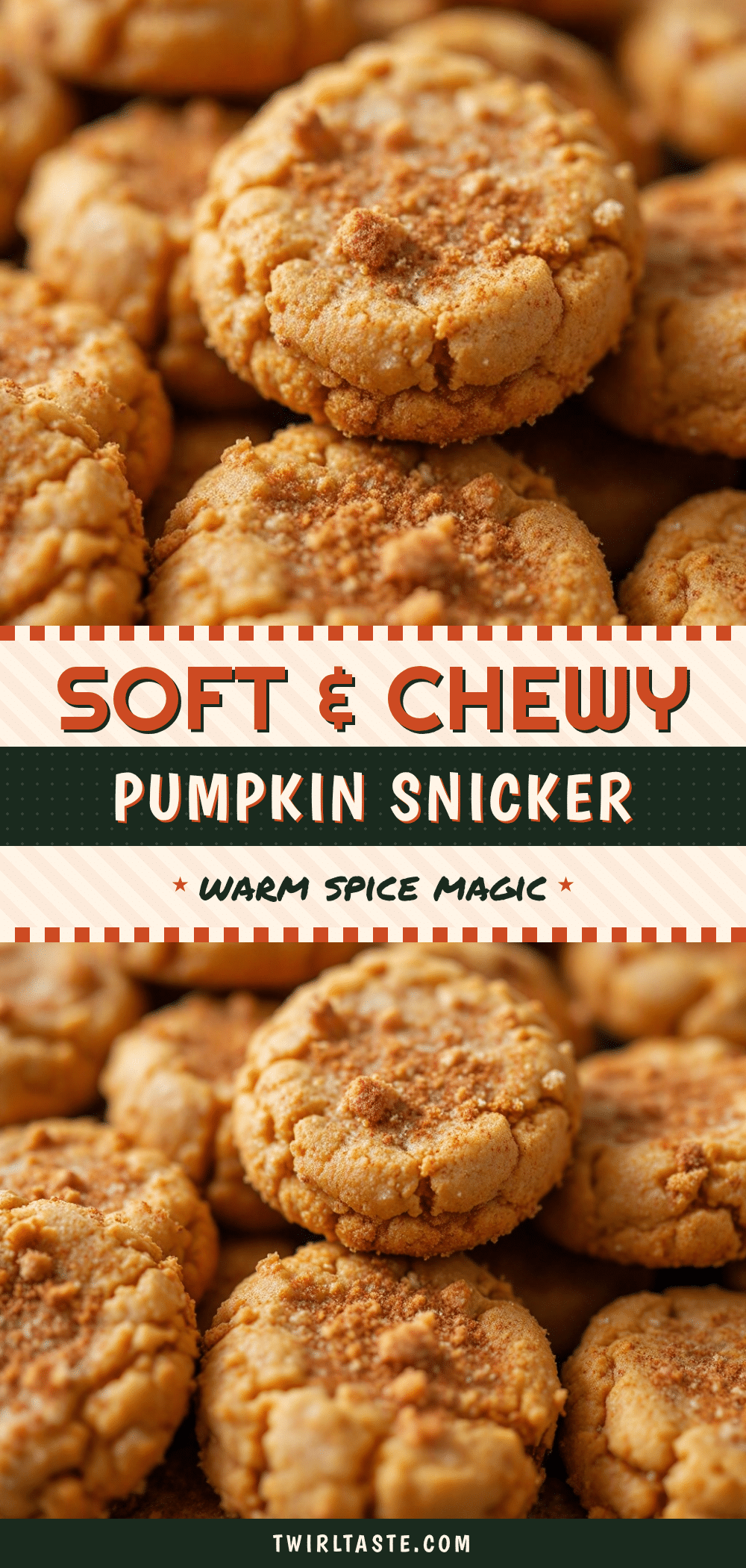 pumpkin snickerdoodle cookies recipe