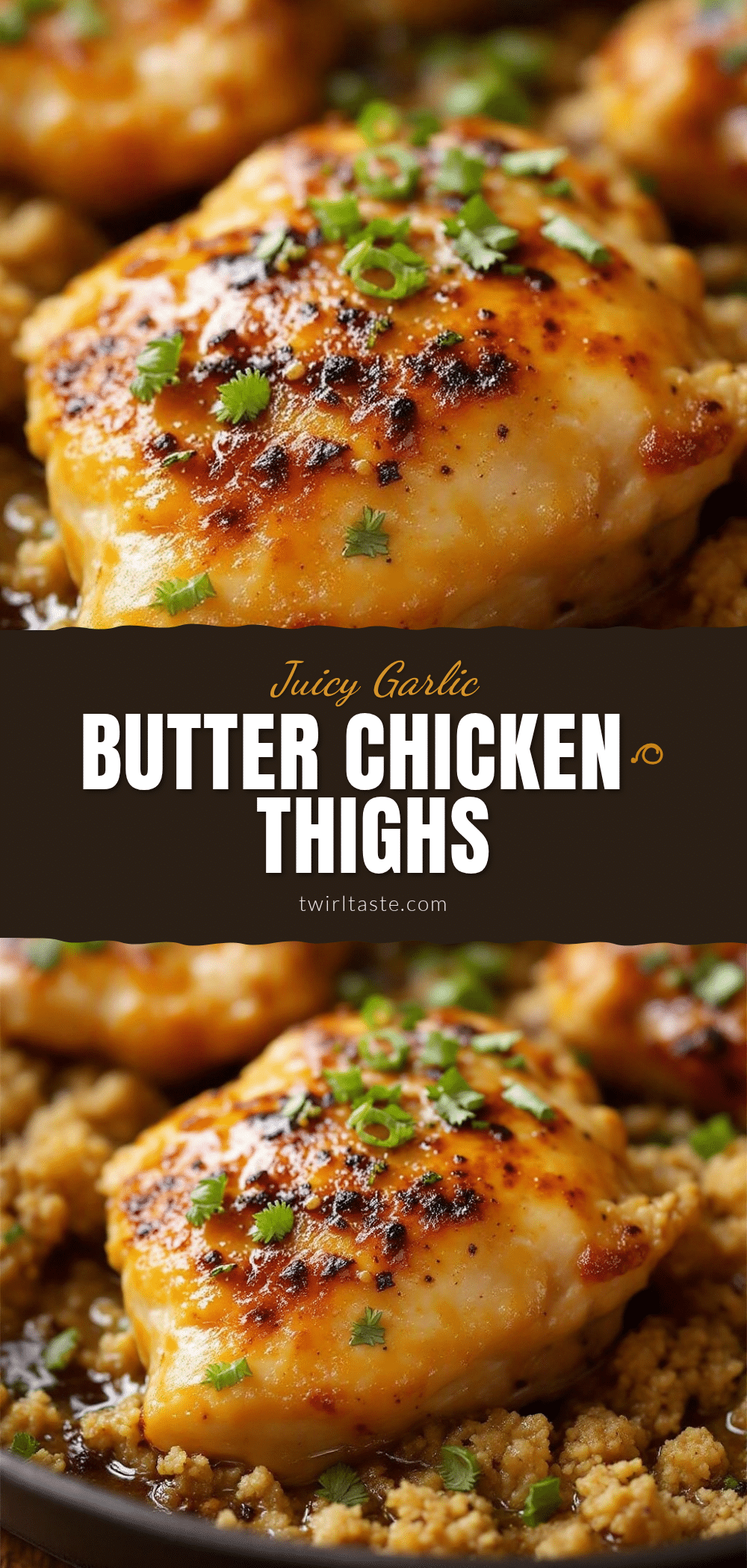 quick garlic butter chicken thighs recipe