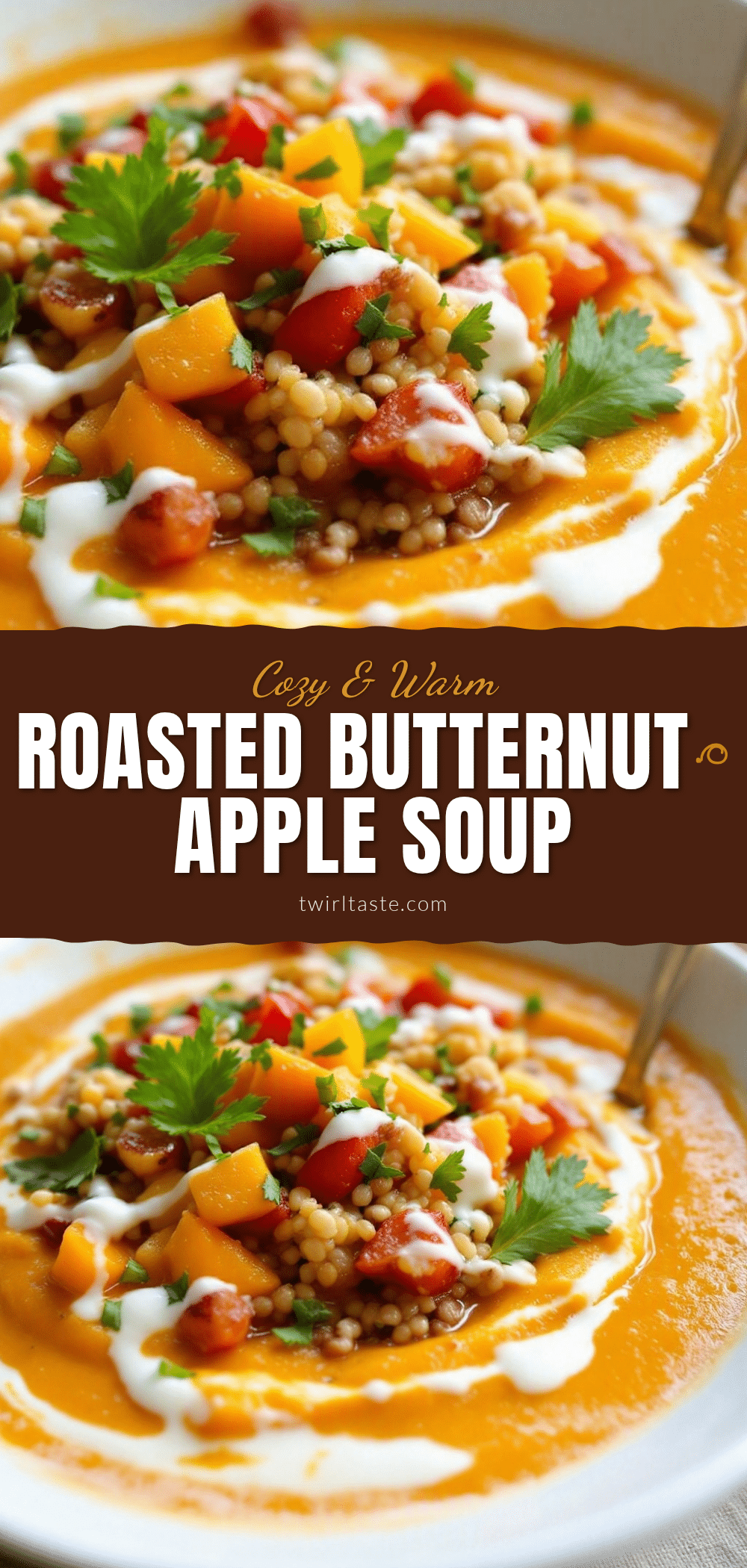 roasted butternut squash and apple soup recipe
