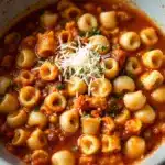 slow cooker lasagna soup - featured image