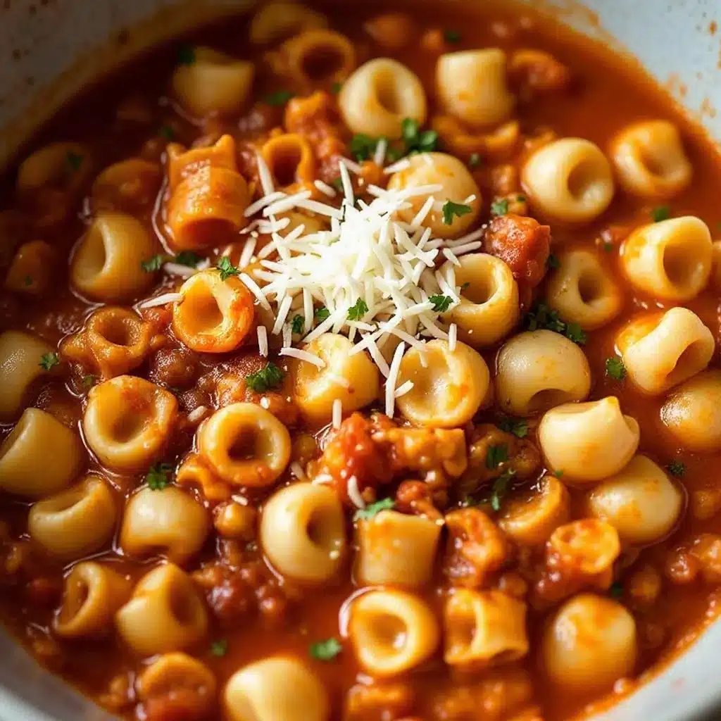 slow cooker lasagna soup - featured image