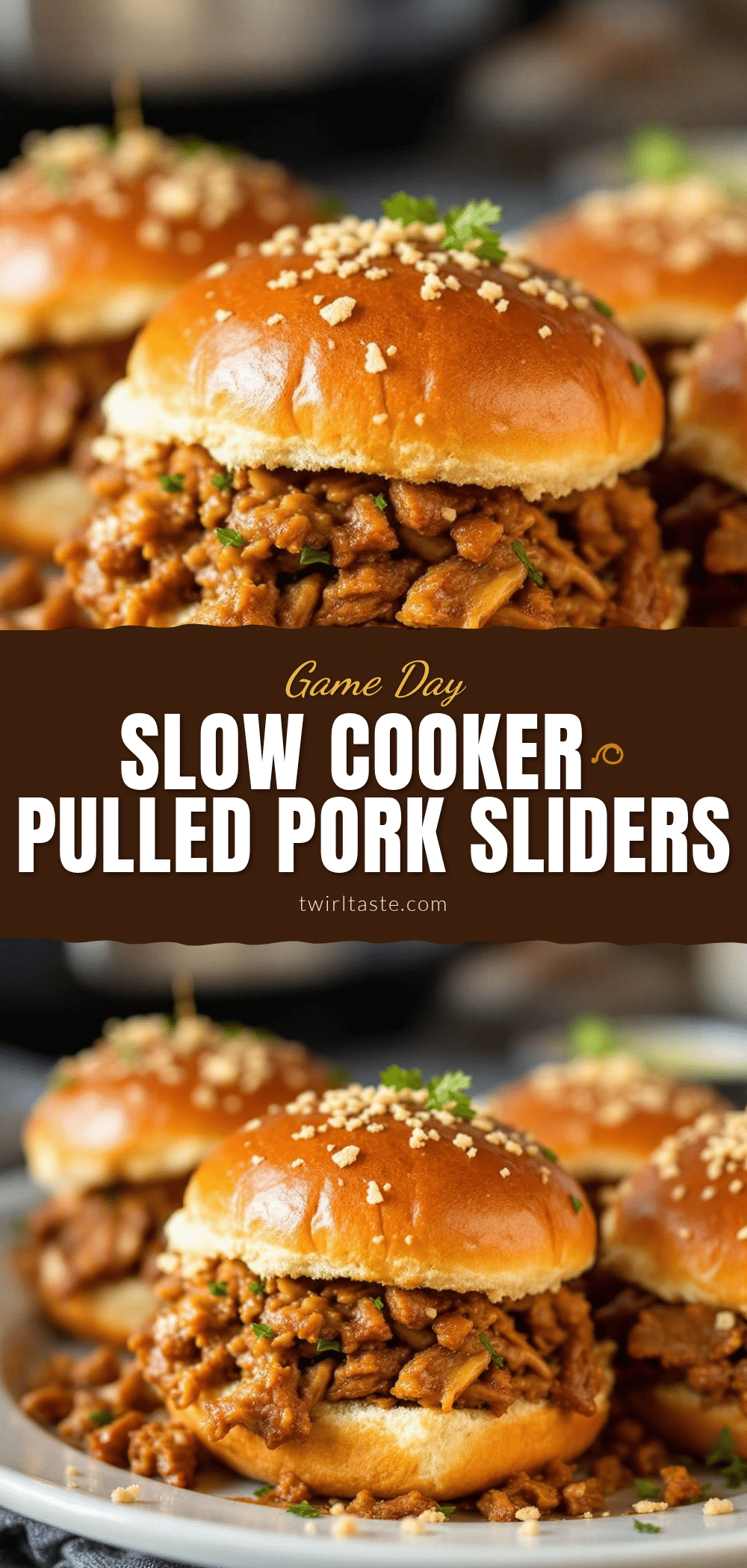 slow cooker pulled pork sliders recipe