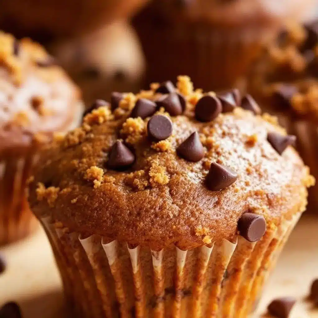 small-batch pumpkin chocolate chip muffins - featured image
