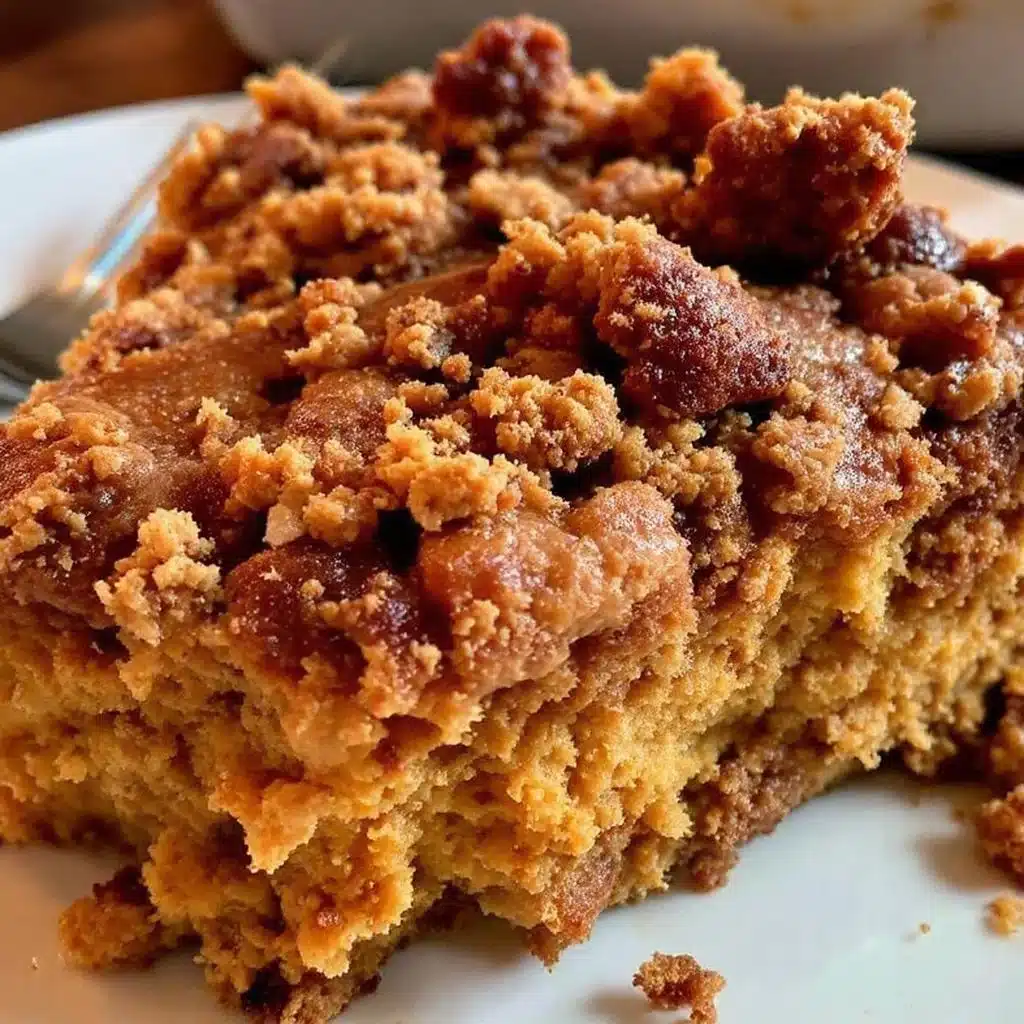 small-batch pumpkin dump cake - featured image