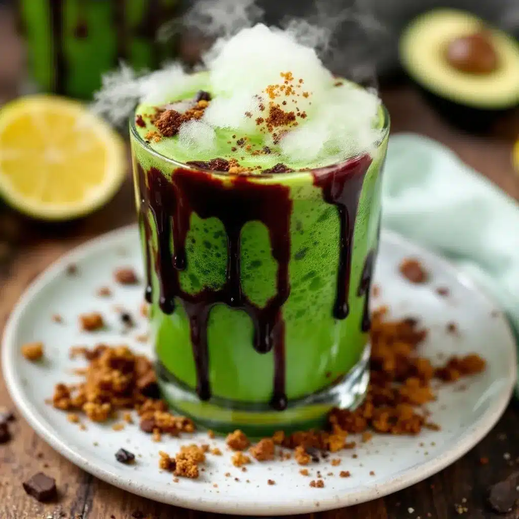 spooky witchs brew green punch with dry ice fog preparation steps