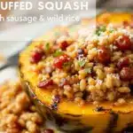 stuffed acorn squash - featured image