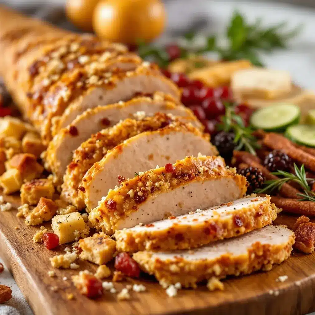 Thanksgiving Turkey Charcuterie Cone Board preparation steps